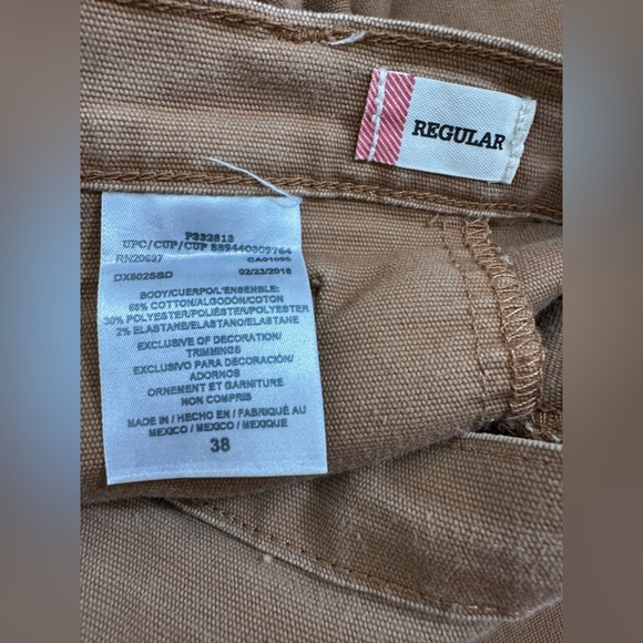 DICKIES FLEX MENS BROWN CARPENTER SHORTS SIZE 38(n - Picture 9 of 12